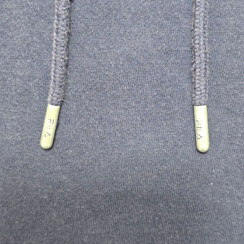 FILA Hoodie Mens Size S‎ Small Sweatshirt Pullover Blue Embroidered Logo - Picture 7 of 13